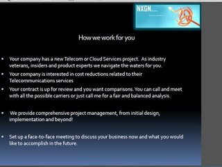 Telecommunications Cloud Services NXGN Northern VA