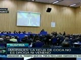 Evo Morales reiteró ante ONU defensa de la hoja de coca