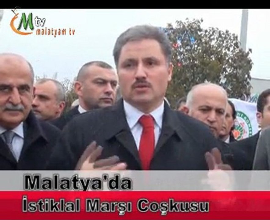 Malatya'da İstiklal Marşı Coşkusu