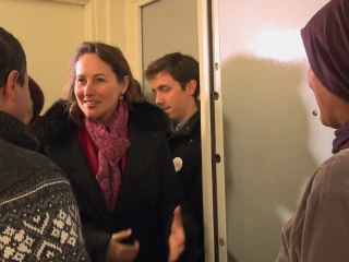 Porte à porte avec Ségolène Royal