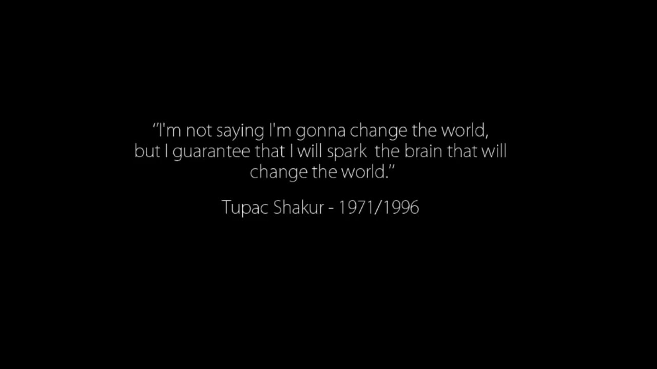 Apple Presents "Think Different" Tribute To Tupac Shakur