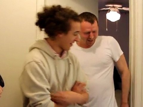 Stephano et White-Ra font des pompes