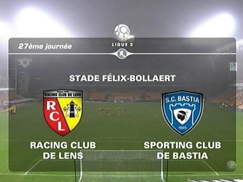 L2 / 2011-12 - Lens 1-3 Bastia : Le résumé