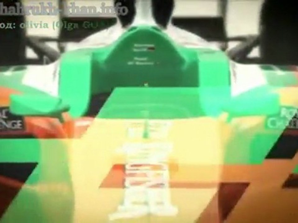 Shah Rukh Khan - Sahara Force India - March 2012
