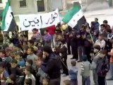 فري برس ريف حلب إبين مظاهرة لأطفال البلدة  12 3 2012 ‫ج2