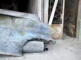 فري برس ادلب أريحاآثار الدمار الذي تعرضت إليه مدينة اريحا جراء القصف 12 3 2012 جـ1