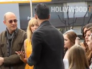 Nicole Richie Films for "Extra" Show at The Grove
