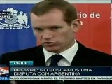 No buscamos una disputa con Argentina (vicecanciller inglés)