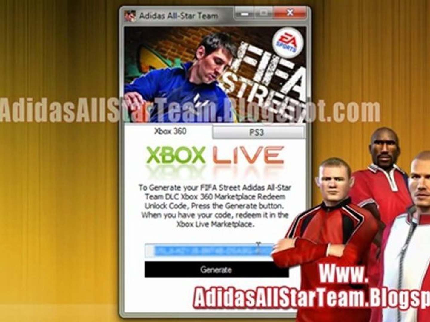 Download FIFA Street Adidas All-Star Team DLC - Xbox 360 / PS3 - video  Dailymotion
