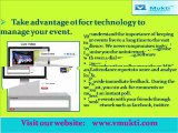 Webcasting Services India - VMukti