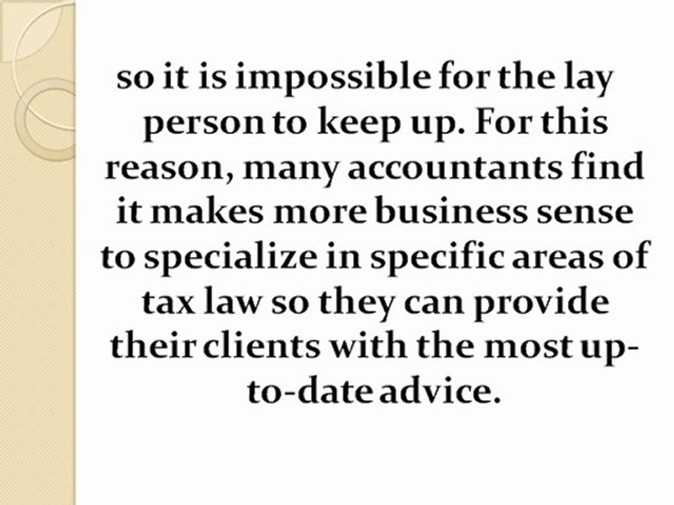 Tax Accountants Do More than Lodge Tax Returns