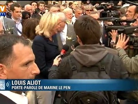 La candidate du Front national a recueilli ses 500 signatures