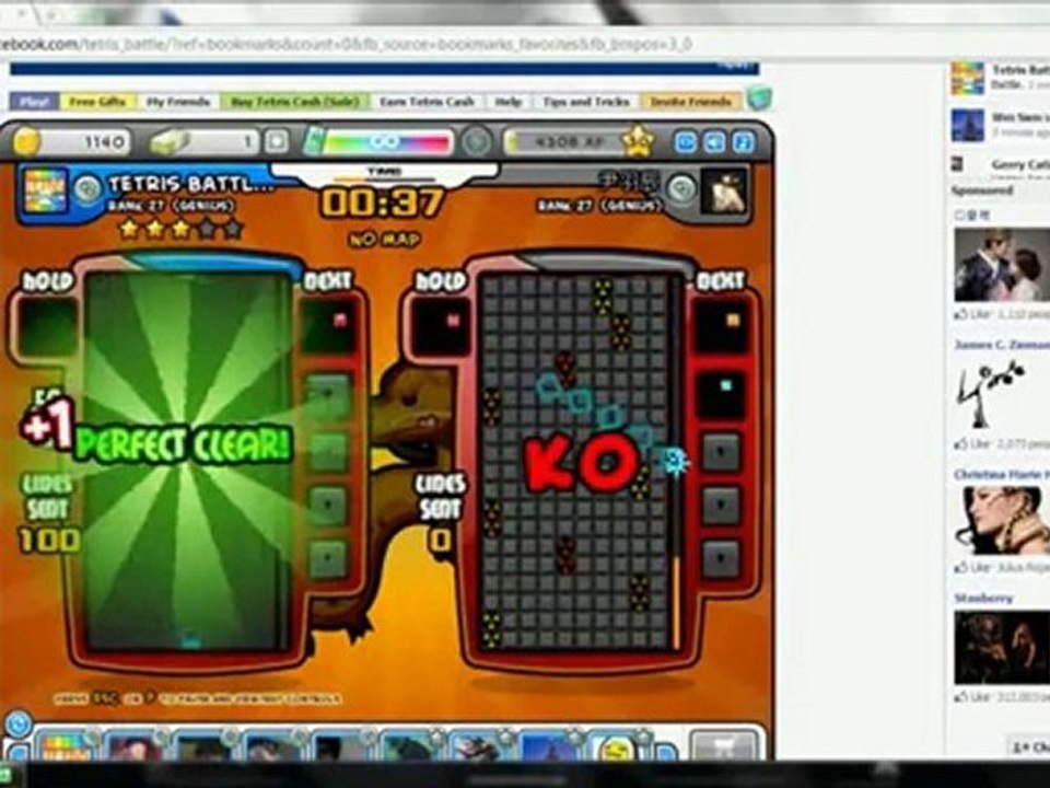 Tetris Battle Hack Cheat 1 Block [Working March 2012] FREE