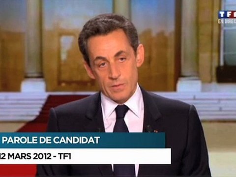 Nicolas Sarkozy tacle Laurence Ferrari dans Parole de candidat sur TF1