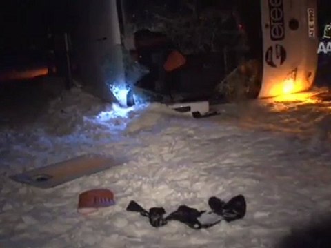 TEM'de zincirleme trafik kazası