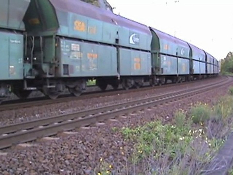 Leutesdorf am Rhein, BR152, 2x BR151, BR185, BR145, 4x BR143, 2x BR425