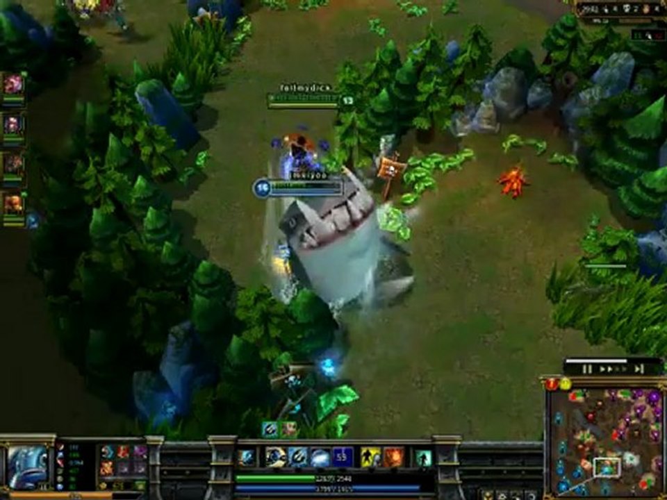 LoL : Fizz mangé par son propre shark