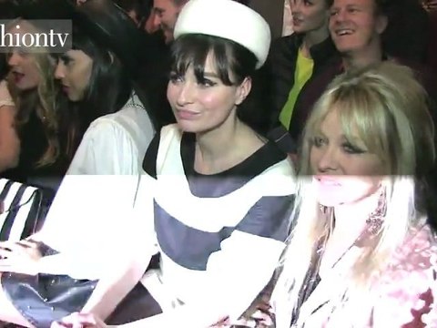 Pixie Lott at PPQ Front Row Fall 2012 London FW | FashionTV