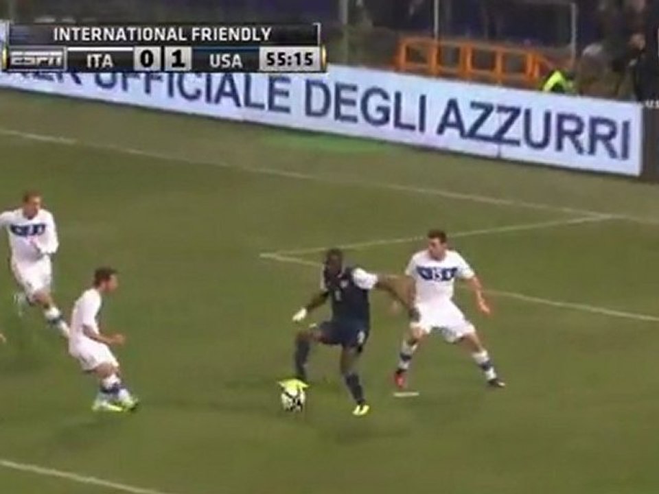 US Soccer- USA vs. Italy: Clint Dempsey Goal - Feb. 29, 2012