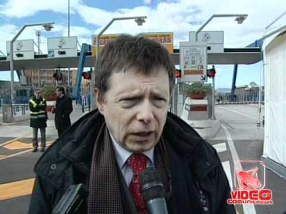 Ercolano (NA) - Taglio del nastro per lo svincolo Portici-Ercolano sulla A3 (09.03.12)