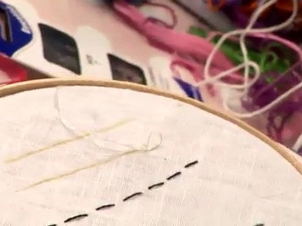 How To Learn To Back Stitch
