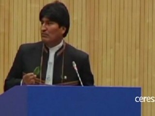 Morales defiende el consumo de la hoja de coca