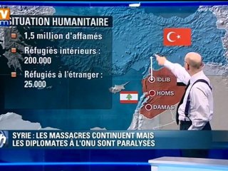 Syrie : paralysie à l’ONU, massacres