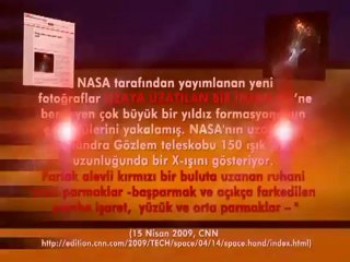 HZ. MEHDİ'NİN ÇIKIŞ ALAMETİ   UZAYDAKİ EL