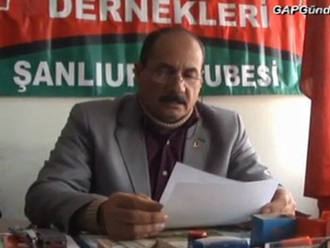 ALEVİ DERNEĞİ BASIN AÇIKLAMASI