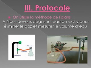 Dosage des chlorures d'une eau