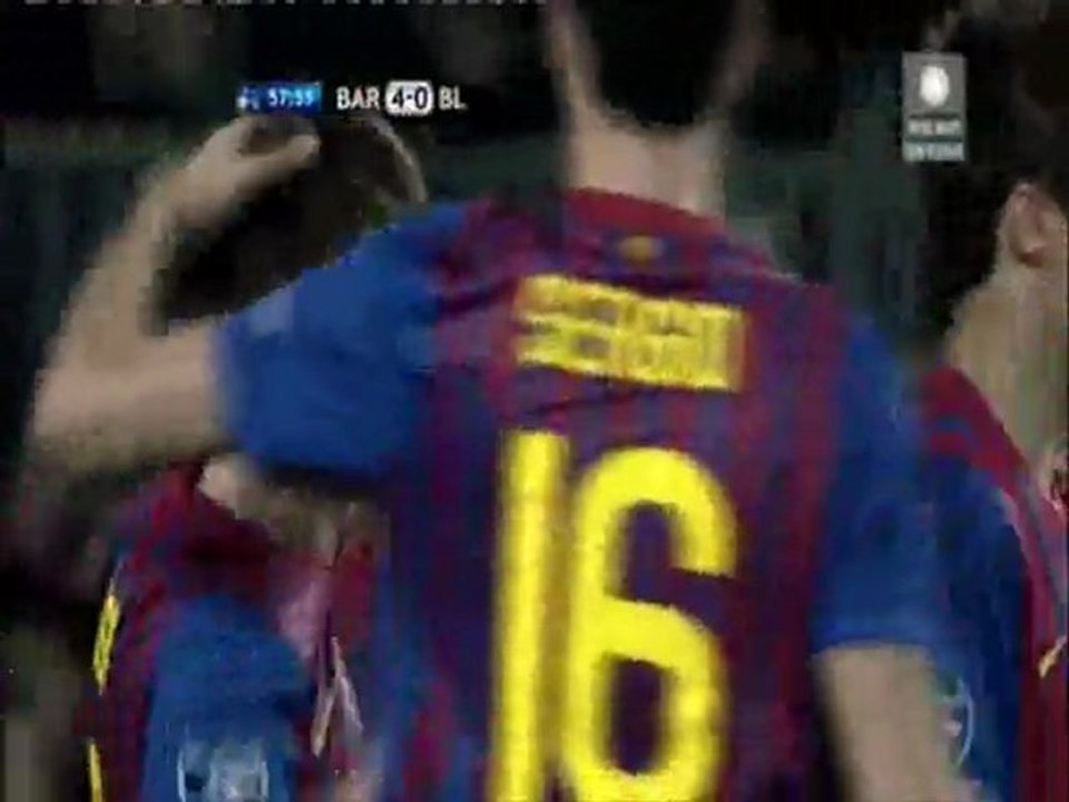 FC Barcelona - Bayer Leverkusen 7:1 7//03//2012 - Liga Mistrzów: 1/8 finału (rewanż)