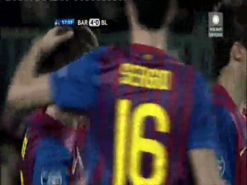 FC Barcelona - Bayer Leverkusen 7:1 7//03//2012 - Liga Mistrzów: 1/8 finału (rewanż)
