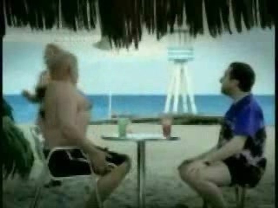 humour à la plage