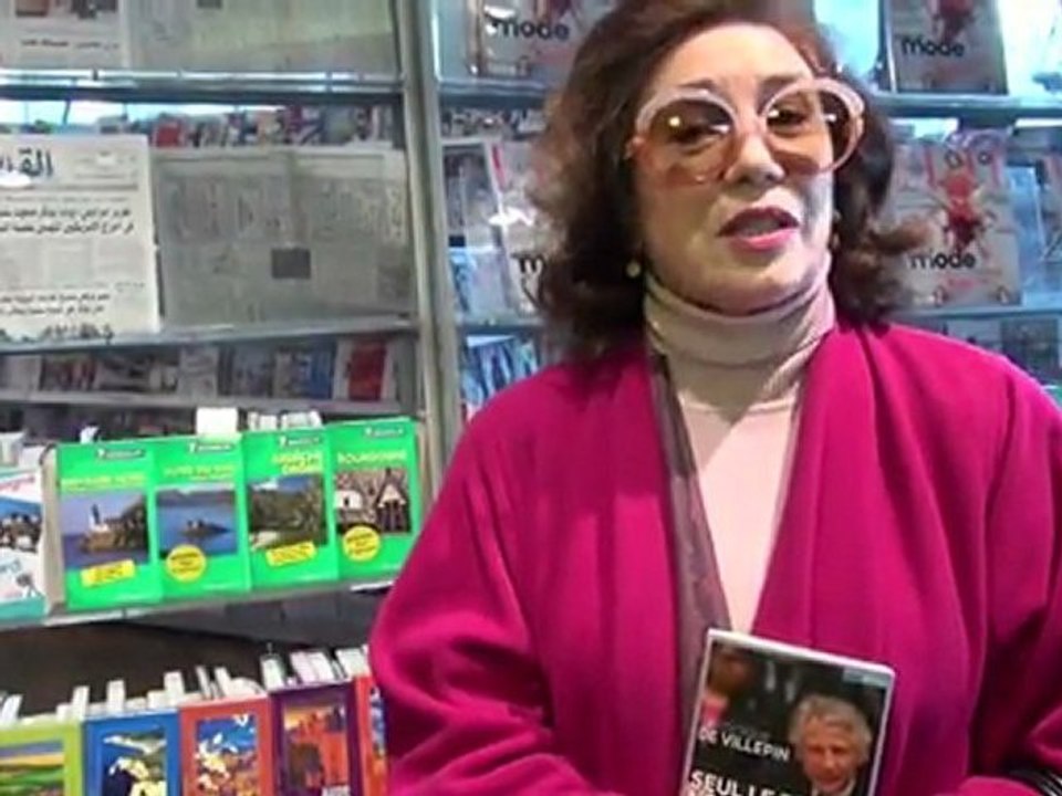 Villepin 2012 publicis dédicaces paris "seul le devoir nous rendra libre"