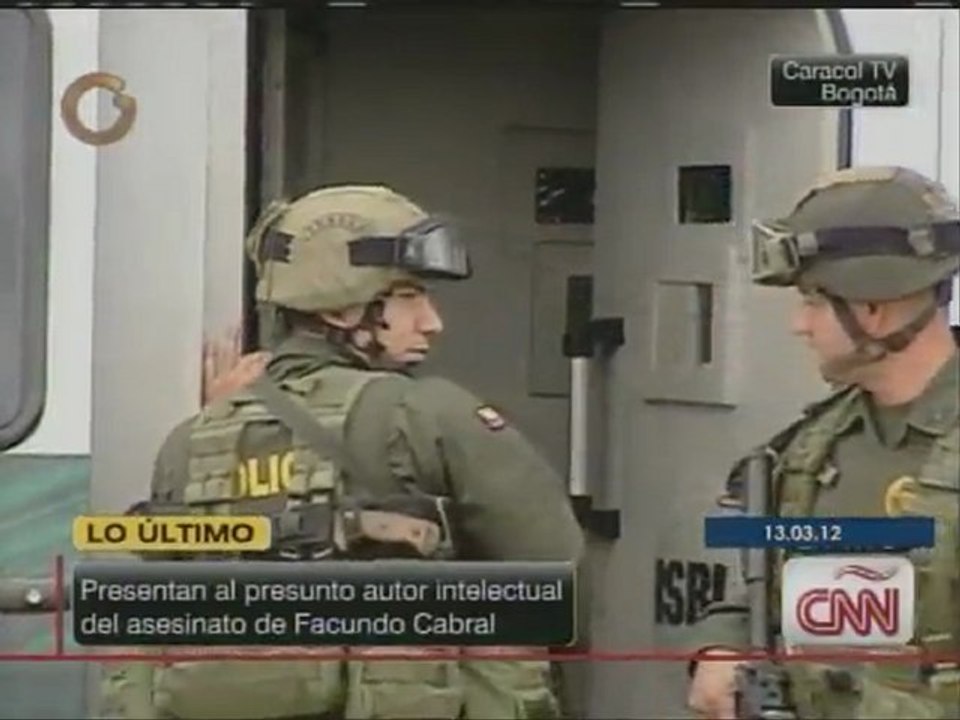 Presentan al presunto autor intelectual del asesinado de Facundo Cabral