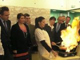 Visite du lycée des métiers de l'hôtellerie Guillaume Tirel