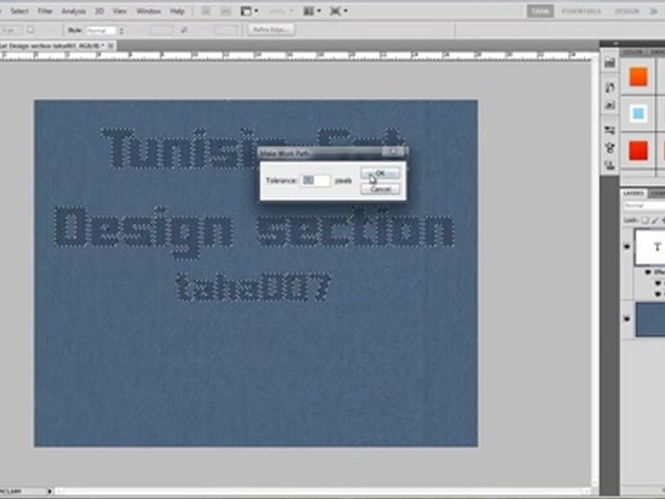 Sewing Text By taha007