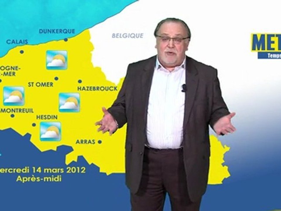 Opal'TV : Météo du mercredi 14 mars 2012