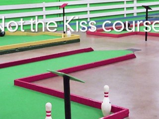 Kiss Opening Mini-Golf Course/Wedding Chapel in Vegas