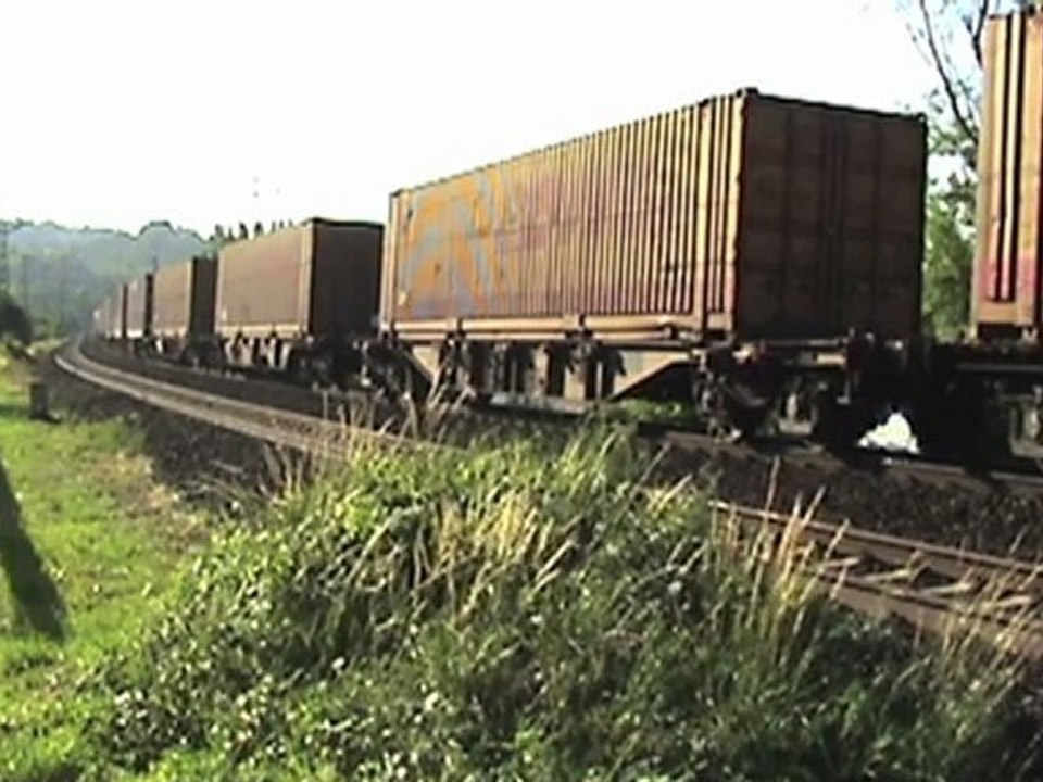 Erpel - Linz a. Rhein, Lokzug, BR152, 8x BR185, 2x BR155, BR151, BR145, 2x BR425