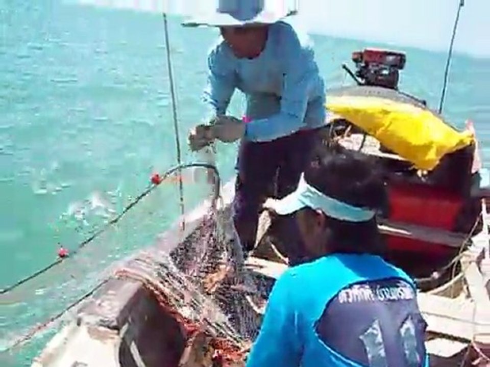 relève des filets Koh Yao Yai