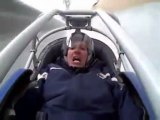 Man Terrified During Bobsled Ride