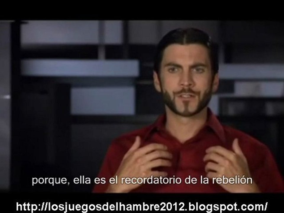 The Hunger Games cast interview Wes Bentley subtitulos español
