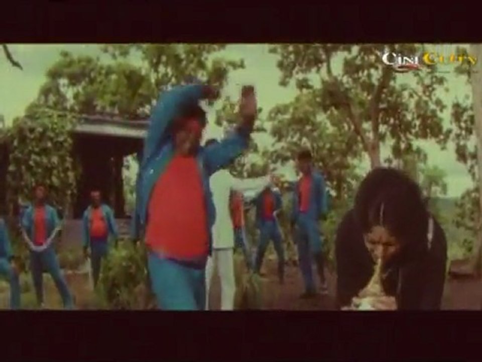 Great Action Scene From Kondaveeti Donga
