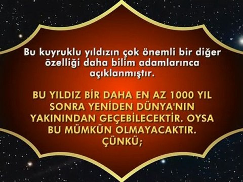 HZ. MEHDİ'NİN ÇIKIŞ ALAMETİ : İKİ UÇLU KUYRUKLU YILDIZ