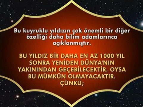 HZ. MEHDİ'NİN ÇIKIŞ ALAMETİ : İKİ UÇLU KUYRUKLU YILDIZ