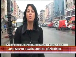 5 - ARDEŞEN'DE TRAFİK SORUNU ÇÖZÜLÜYOR