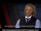 The Hunger Games cast interview Woody Harrelson subtitulos españ