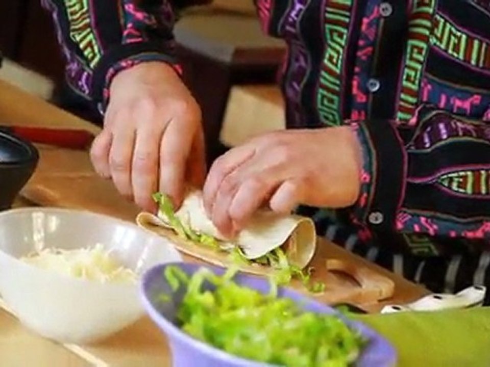 Azteca Food's Chef Gustavo Presents Hot Corned Beef Wraps