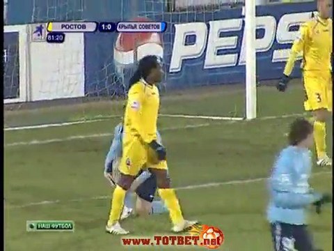 Ростов - Крылья Советов (1-0) 11.03.2012